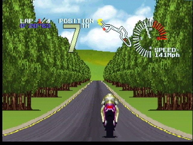 Super Burnout screenshot 8 for Jaguar